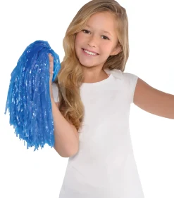 Cheerleader Pom Poms, 2pc, Assorted Colors
