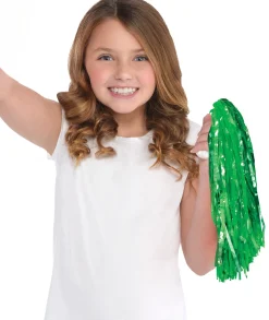 Cheerleader Pom Poms, 2pc, Assorted Colors
