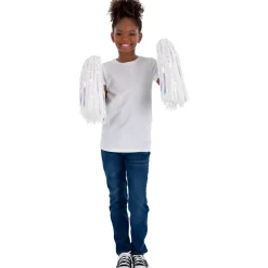 Cheerleader Pom Poms, 2pc, Assorted Colors