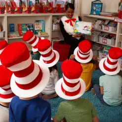 Child Cat in the Hat Top Hat - Dr. Seuss