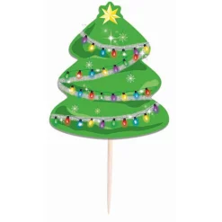 Christmas Tree Party Picks, 12ct