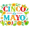 Cinco de Mayo Cutout