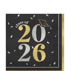 Class Dismissed Paper Beverage Napkins, 16ct, Assorted Options