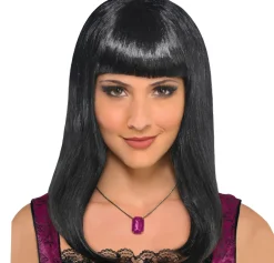 Classic Beauty Long Black Wig