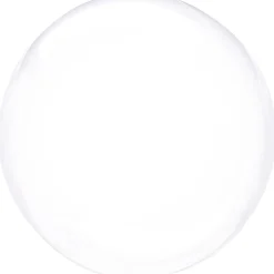 Clear Plastic Balloon, 18in - Crystal Clearz, Assorted Colors