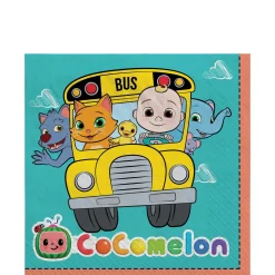 CoComelon Paper Lunch Napkins, 6.5in, 16ct
