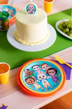 CoComelon Paper Lunch Plates, 9in, 8ct
