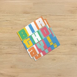 Colorful Collage Napkins, 16ct, Assorted Options