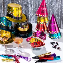 Colorful Confetti New Year's Eve Party Kit, Multiple Counts