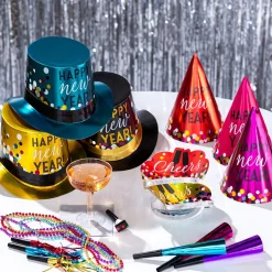 Colorful Confetti New Year's Eve Party Kit, Multiple Counts