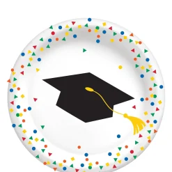 Colorful Future Paper Dessert Plates, 8ct, Assorted Options