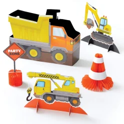 Construction Party Tabletop Decorating Kit, 5pc