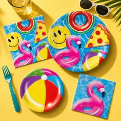 Cool Pool Party Paper Lunch Napkins, 6.5in, 16ct