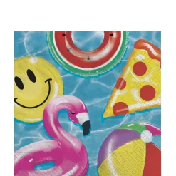 Cool Pool Party Paper Lunch Napkins, 6.5in, 16ct