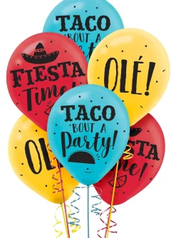 15ct, Fiesta Time Balloons