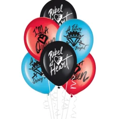 6ct, 12in, Descendants 4 Latex Balloons