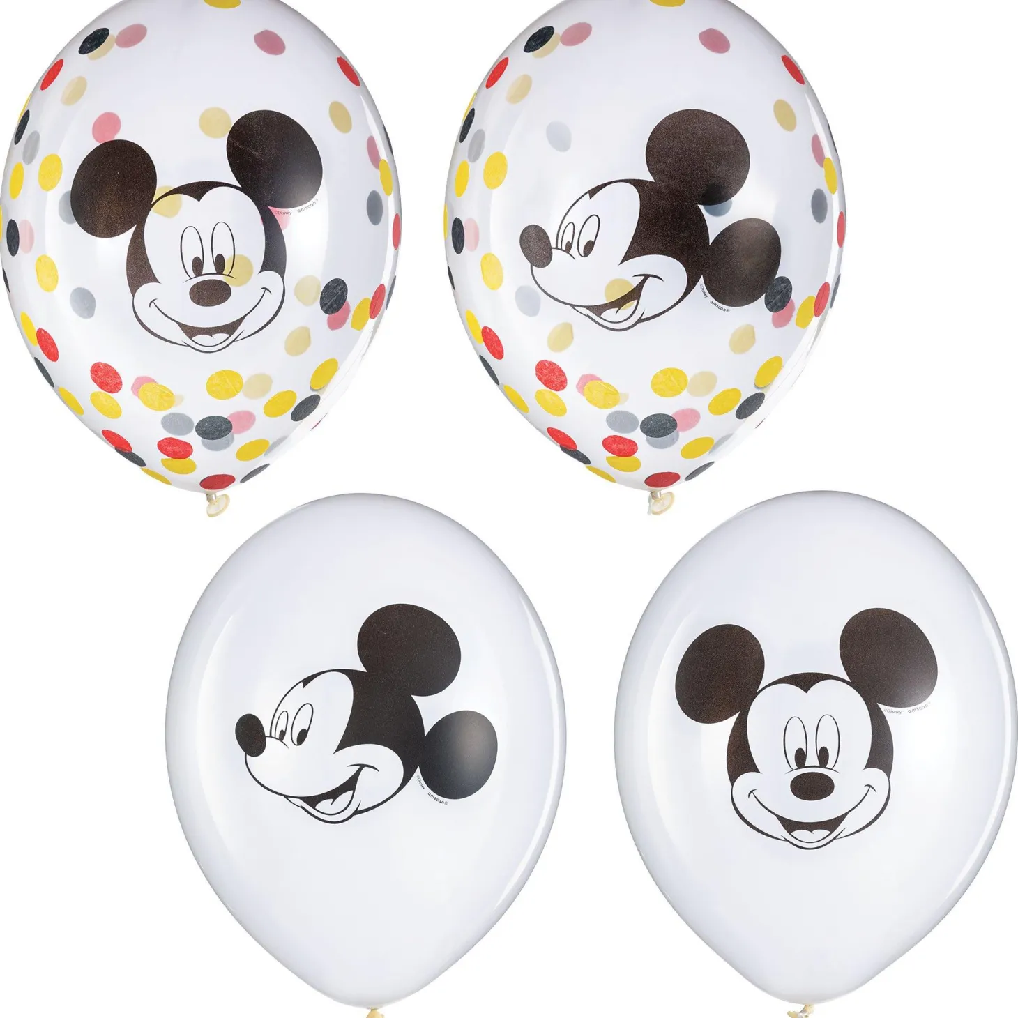 6ct, Mickey Mouse Forever Confetti Balloons