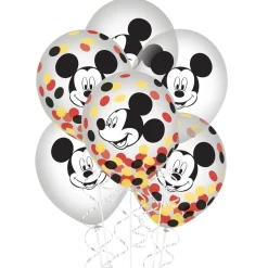 6ct, Mickey Mouse Forever Confetti Balloons