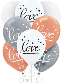 15ct, Navy Love Balloons