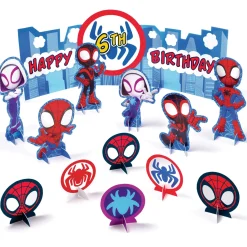 Customizable Spidey & His Amazing Friends Cardstock Table Decorating Kit, 13pc