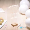 Customizable 1st Birthday Acrylic Sign, 11in