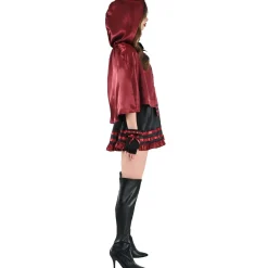 Dark Red Riding Hood Costume – Women – Indludes cape