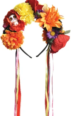 Day of the Dead Floral Headband