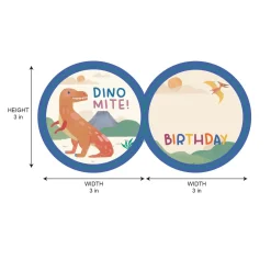 Diggin Dinos Cardstock Table Decorating Kit