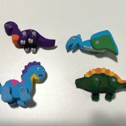 Dino-Mite Dinosaur Erasers, 12pc
