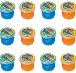Dinosaur Putty Party Favors for Kids with Toy Surprise, 12ct