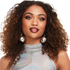 Disco Ball Dangle Earrings