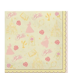 Disney Belle Once Upon A Time Lunch Napkins, 16ct, Assorted Options