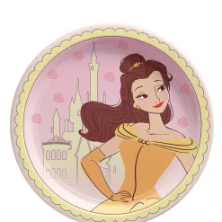 Disney Belle Once Upon A Time Paper Lunch Plate, 8ct, Assorted Options