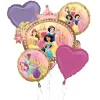 Disney Princess Foil Balloon Bouquet, 5pc - Once Upon A Time