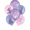 Disney Princess Once Upon A Time Latex Balloons, 6ct