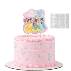 Disney Princess Once Upon A Time Cake Topper