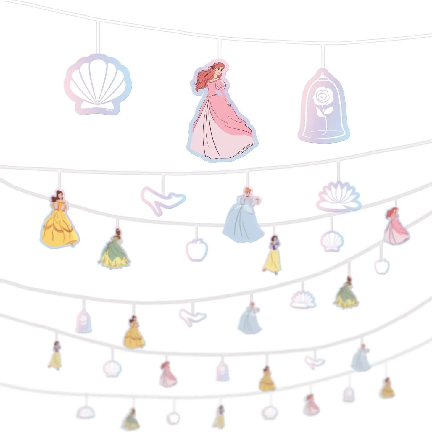 Disney Princess Once Upon A Time Decoration Kit