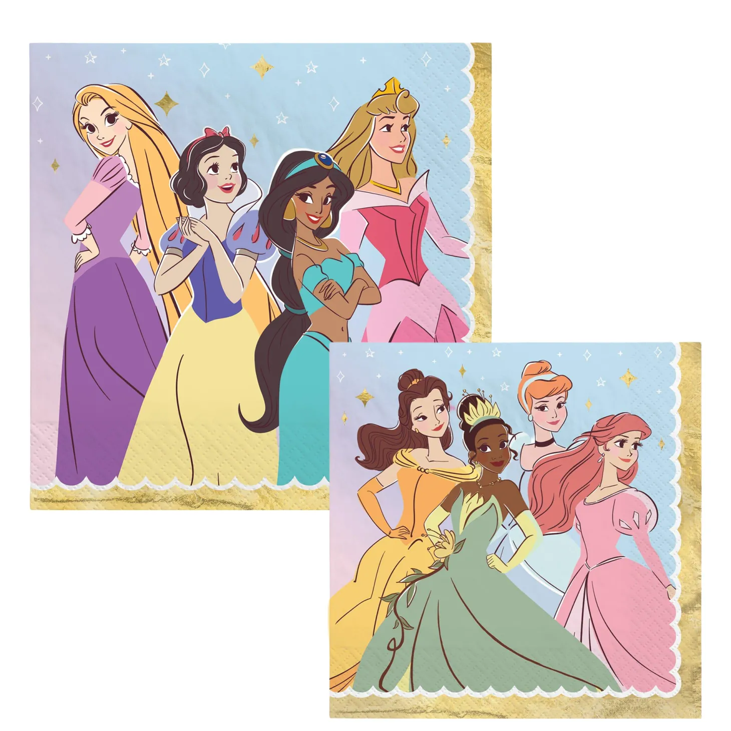 Disney Princess Once Upon A Time Napkins, 16ct, Assorted Options
