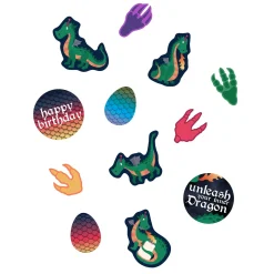 Dragon Party Confetti, 48pc
