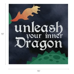 Dragon Party Napkins, 16ct, Assorted Options