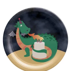 Dragon Party Paper Plates, 8ct, Assorted Options