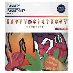 Dragon Party Personalized Banner, 2pc