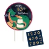 Dragon Party Personalized Cake Topper