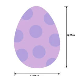 Easter Bunnies & Eggs Yard Stakes 5ct