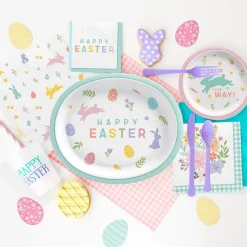 Easter Wishes Paper Lunch Napkins, 6.5in, 16ct