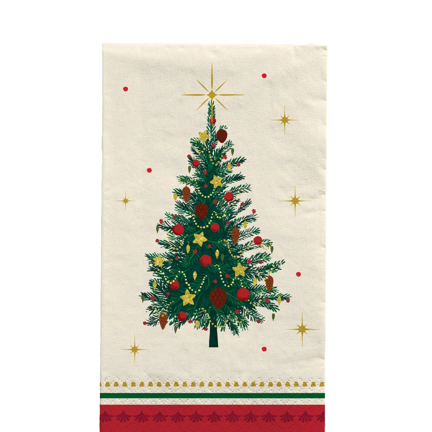 Elegant Evergreen Napkins, 16ct (Beverage, Lunch, or Guest Towel), Assorted Options