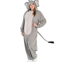 Elephant Zipsters Plus Size Costume – Adult