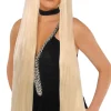 Extra Long Blonde Wig