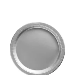 Extra Sturdy Paper Dessert Plates, 6.75in, Assorted Colors, Multiple Counts