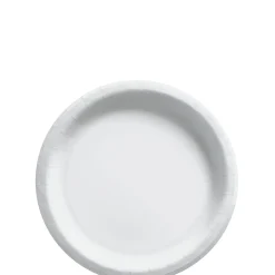 Extra Sturdy Paper Dessert Plates, 6.75in, Assorted Colors, Multiple Counts